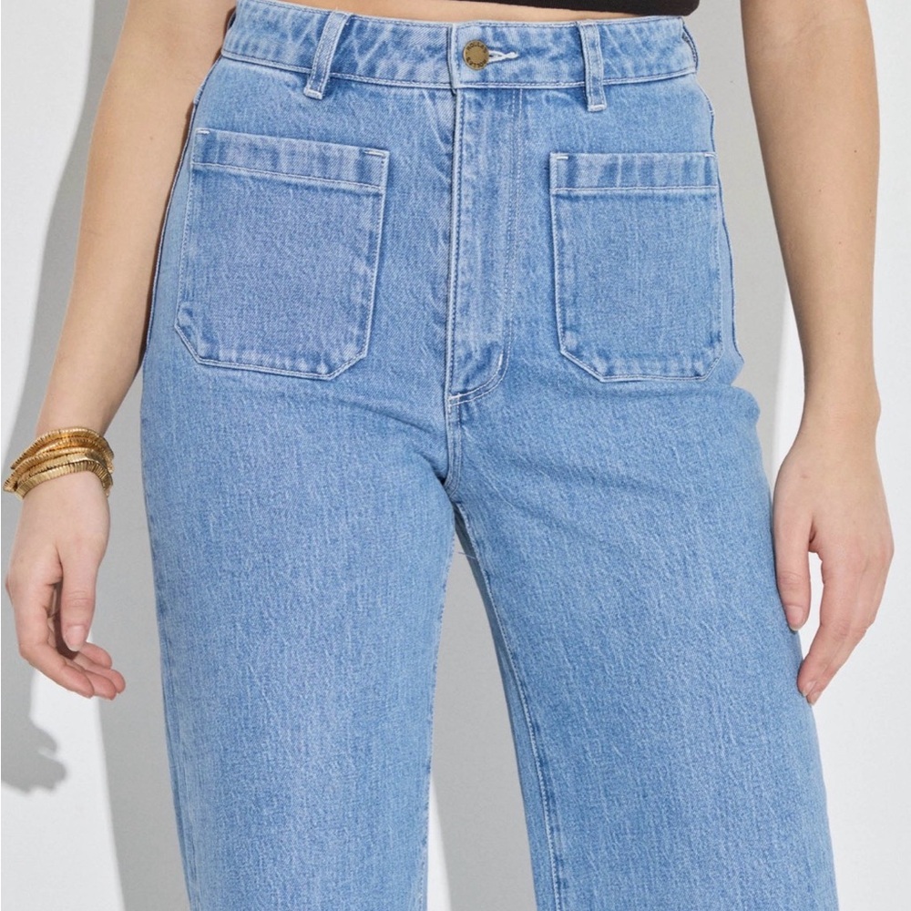 ROLLA'S Sailor Jean Long - Lily Blue